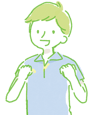 介護士のイラスト