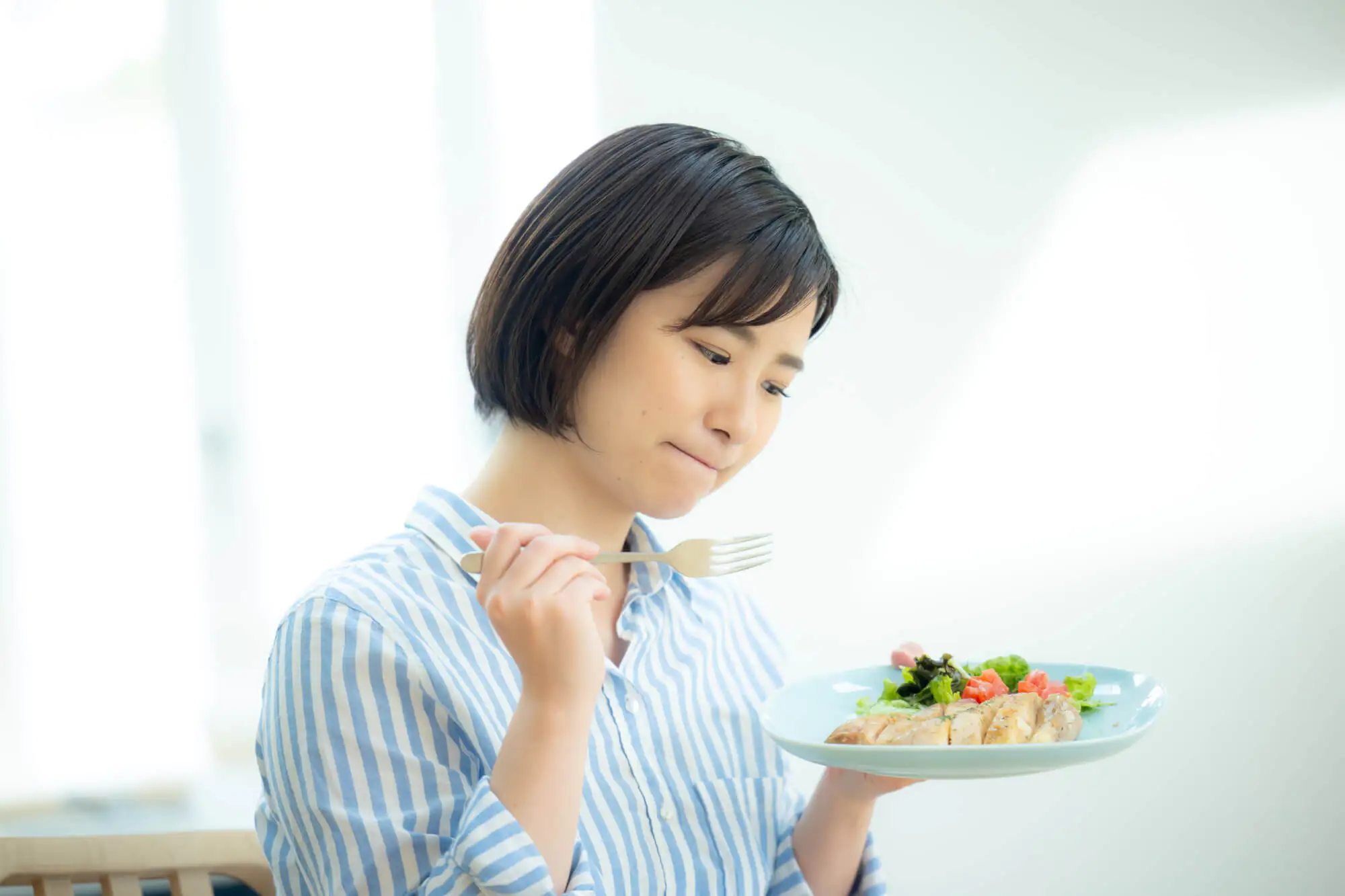 食欲不振の場合に起こる症状